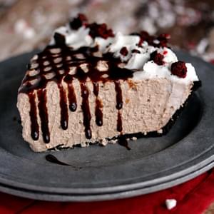 Oreo Dark Chocolate Peppermint No Bake Cheesecake