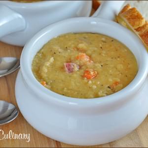 Crock Pot Lentil Soup with Kielbasa