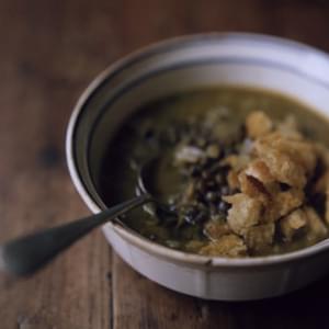 Kabocha French Lentil Soup