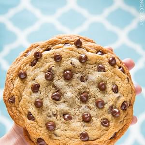 Recipe for One Big Chocolate Chip Cookie
