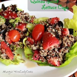 Quinoa Salad Lettuce Cups