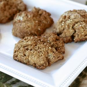 Whole Wheat Gingerbread Scones