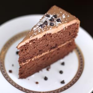 (Secretly Healthy) Decadent Chocolate Layer Cake with a Special Chocolate Frosting