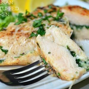 Parmesan and Herb Stuffed Chicken