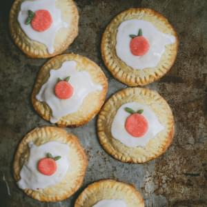 Peach + Marzipan Hand Pies