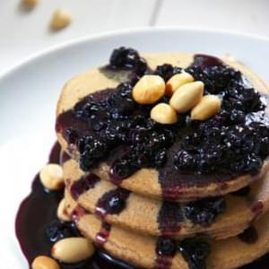 {Whole Wheat} Cranberry Bliss Pancakes