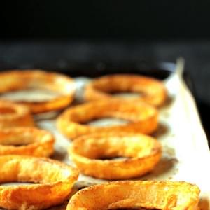 The Ultimate Crispy Baked Onion Rings