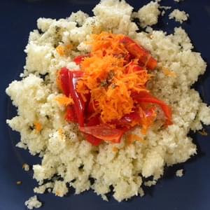 Spicy Cauliflower Rice Dinner