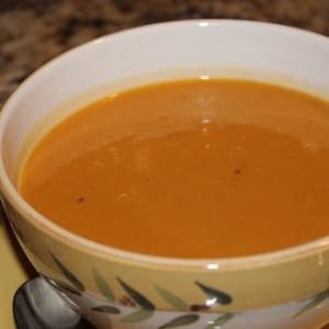 Creamy Sweet Potato Soup #SundaySupper