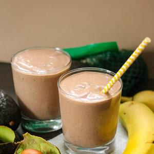 Banana, Avocado & Cocoa Smoothie
