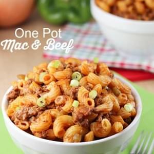 One Pot Mac and Beef