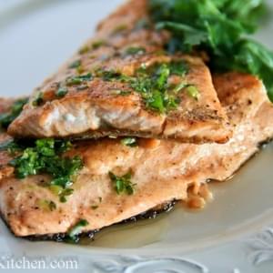 Trout with Parsley and Lemon Butter