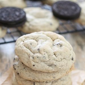 Soft Cookies and Cream Cookies
