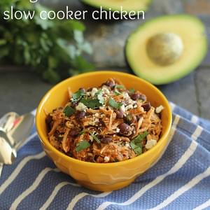 4-ingredient Slow Cooker Pulled Chicken