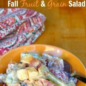 Fall Fruit and Grain Salad