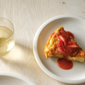 Family-Style French Toast with Strawberry Syrup