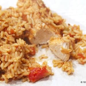 Easy Mexican Rice and Chicken