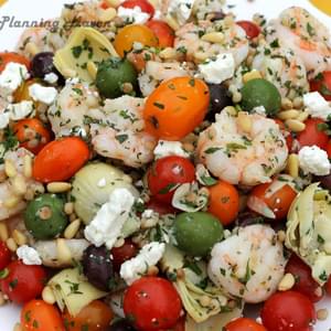 Mediterranean Shrimp ‘n Couscous Salad