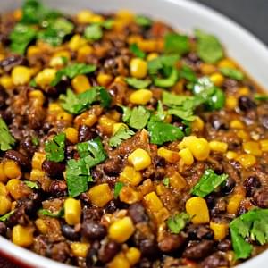 Frijoles con Elote (Corn and Beans)