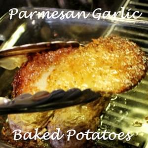 Parmesan Garlic Baked Potatoes