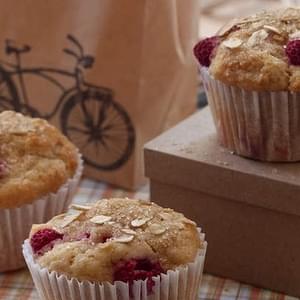 Pear And Raspberry Muffins
