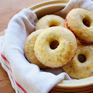 Baked Lemon-Poppy Seed Donuts