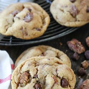 Candied Pecan Chocolate Chip Cookies