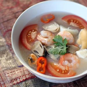 Thai Seafood Soup (Tom Yum Talay)
