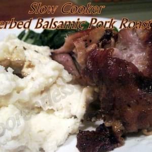 Slow-Cooker Herbed Balsamic Pork Roast