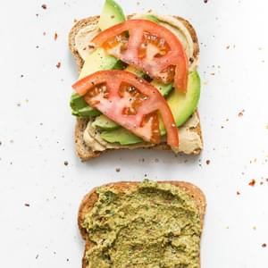Ultimate 4-Layer Vegan Sandwich