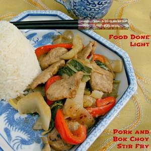 Pork and Bok Choy Stir Fry