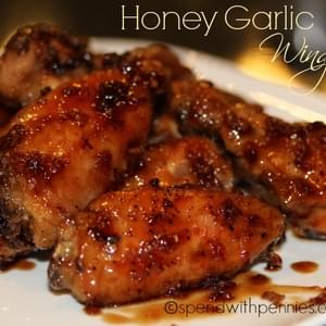 Honey Garlic Wings (Oven Baked)