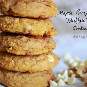 Maple Pumpkin Pie Muffin Top Cookies