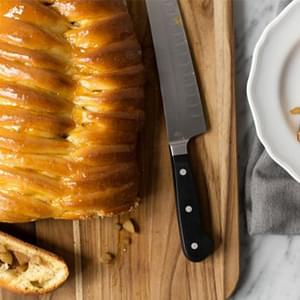 Braided Apple Danish Loaf