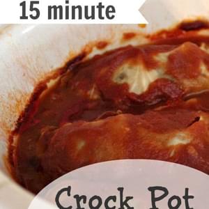 15 Minute Crock Pot Cabbage Rolls