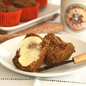 Pumpkin “Bran” Muffins – Low Carb and Gluten-Free