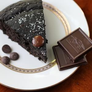 Dark Chocolate Coconut Cake