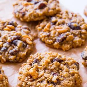 Soft & Chewy Oatmeal Raisin Cookies