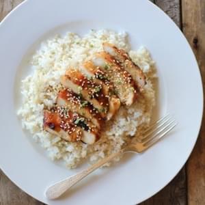Homemade Teriyaki Chicken and Rice