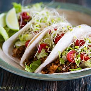Lentil and Cauliflower Rice Taco Filling