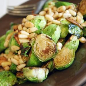 Pan-Browned Brussel Sprouts