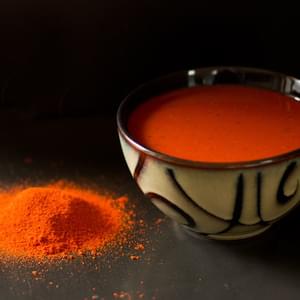 Red Chile Sauce from Powder