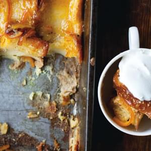 Orange-Marmalade Bread-and-Butter Pudding