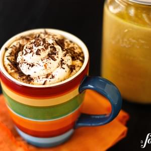 Pumpkin Spice Latte {homemade recipe for 1 week of yummy drinks!}