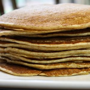 Whole Wheat And Flax Seed Pancakes