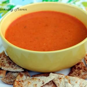 Cream of Roasted Red Pepper ‘n Tomato Soup
