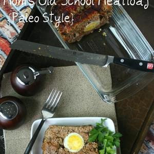 Mom’s Old School Meatloaf {Paleo Style}