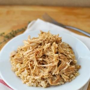Slow Cooker Salsa Chicken and Rice