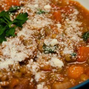 Hearty Lentil and Sausage Soup