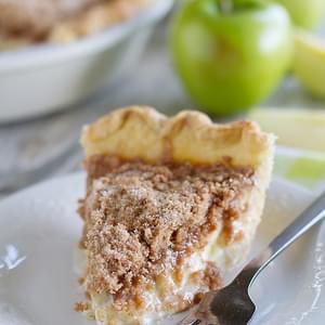 Sour Cream Apple Pie
